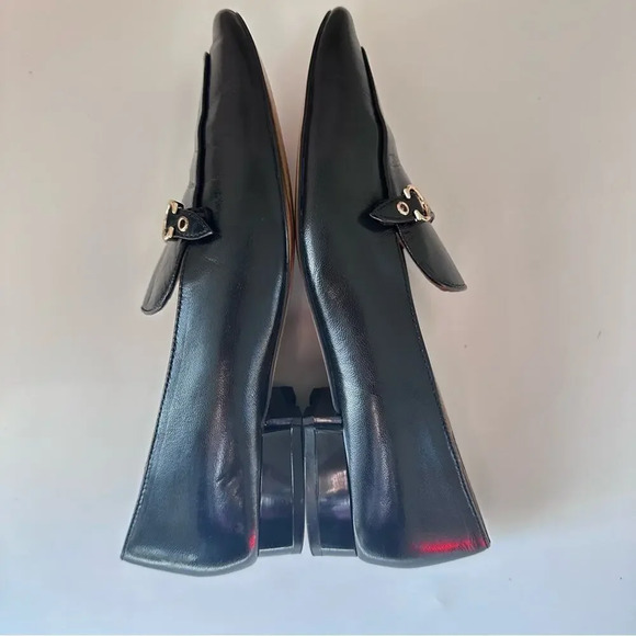 Coach Isabel Loafers in Black Leather Size 5B - Picture 5 of 14